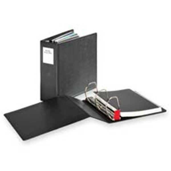 Workstation Cardinal Brands- Inc  Slant-D Ring Binder- Heavy-Duty- 3in. Capacity- Black WO517428